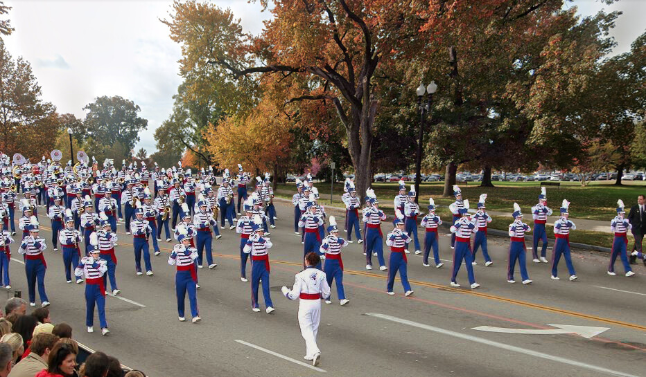 Marching Band at Veterans Parade