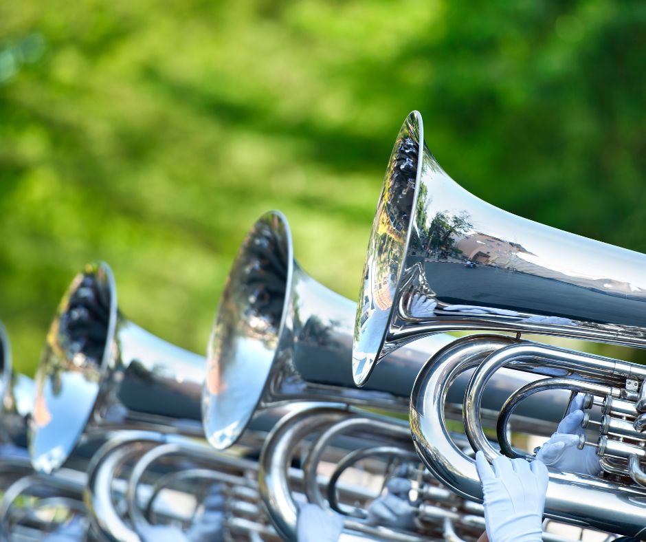 Marching Bands Spreading Patriotism Through Music at the Veterans Parade